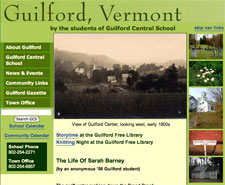screen shot of GuilfordSchool.org